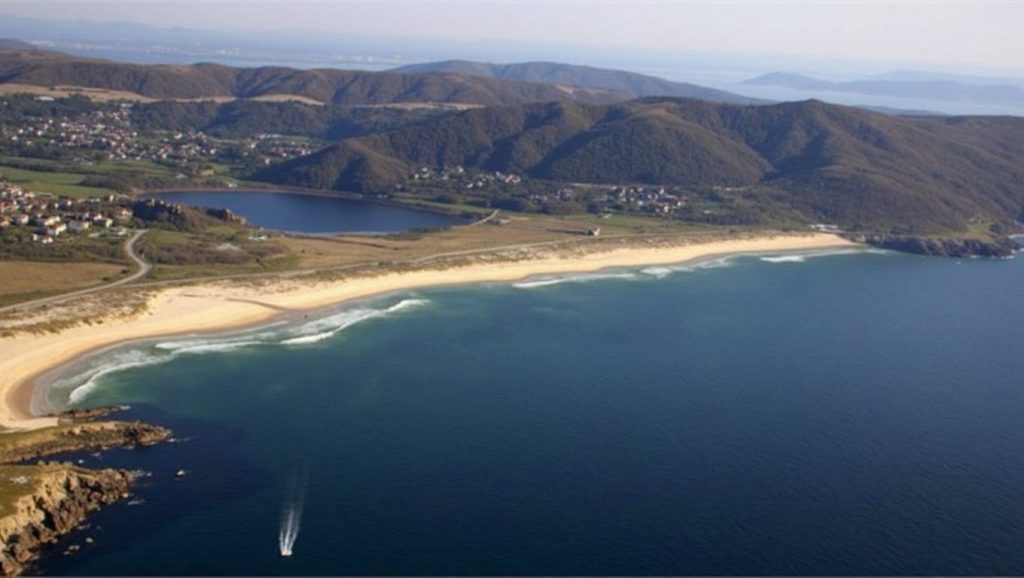 Aguas de Praia de Dones en Galicia (A Coruña)