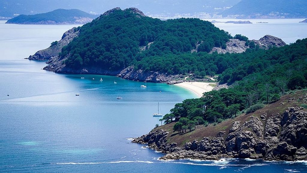 Entorno natural de Praia de Dones en A Coruña