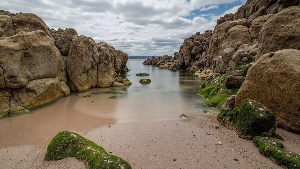 Praia de Durmideiras en A Coruña (A Coruña)