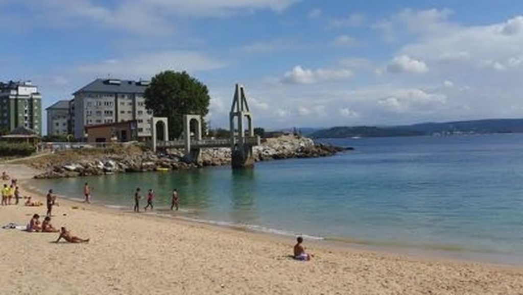 Entorno natural de Praia de Durmideiras en A Coruña