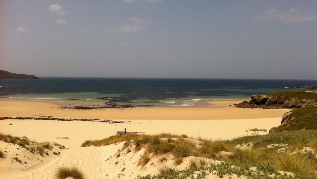 Arena de Praia de Esmelle, Ferrol (A Coruña)