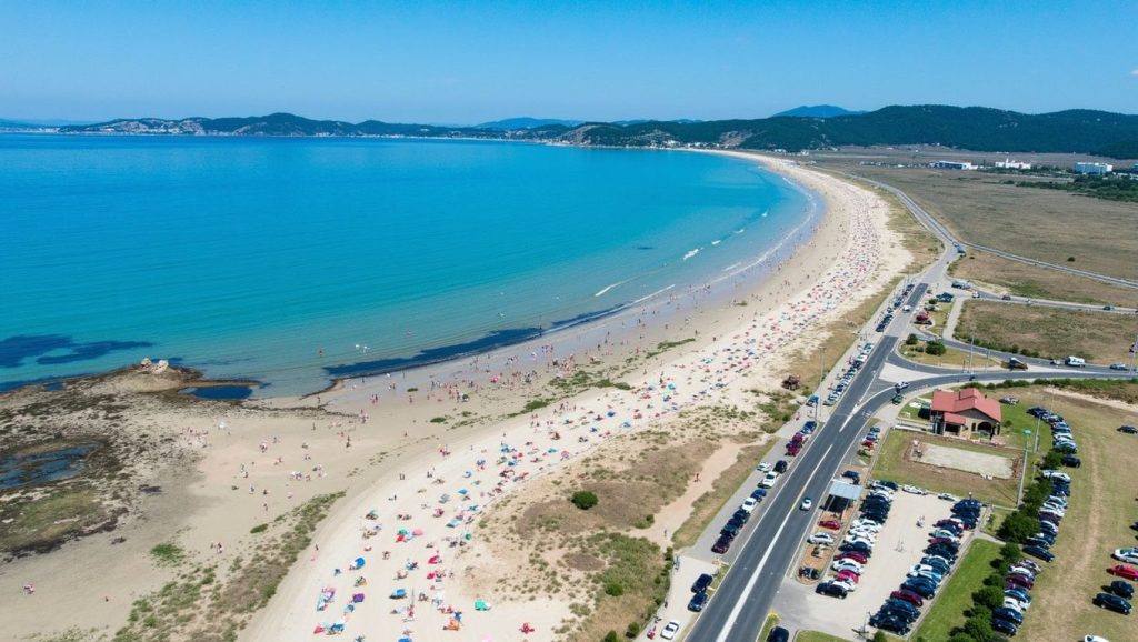 Aguas de Praia de Espiñeiro en Galicia (A Coruña)
