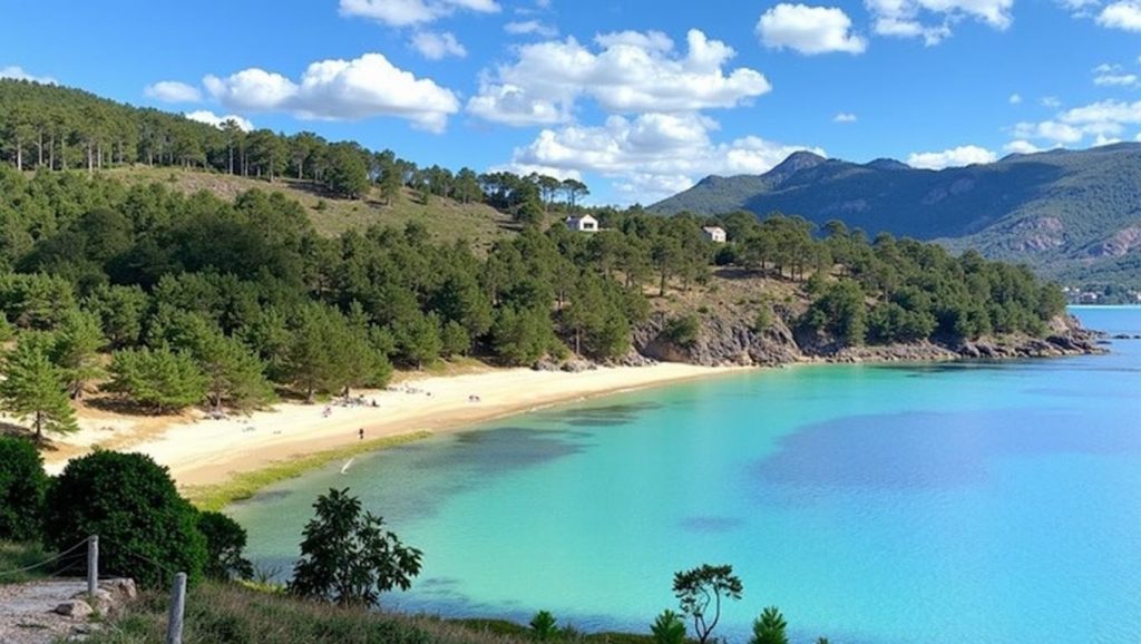 Praia de Estorde en Cee (A Coruña)