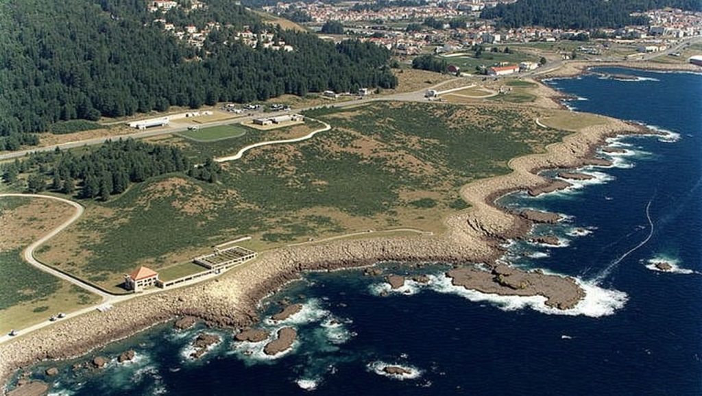 Entorno natural de Praia de Fedorento en Pontevedra