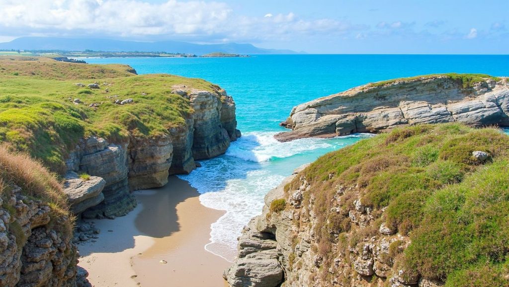 Aguas de Praia de Fieitoso en Ribeira (Pontevedra)