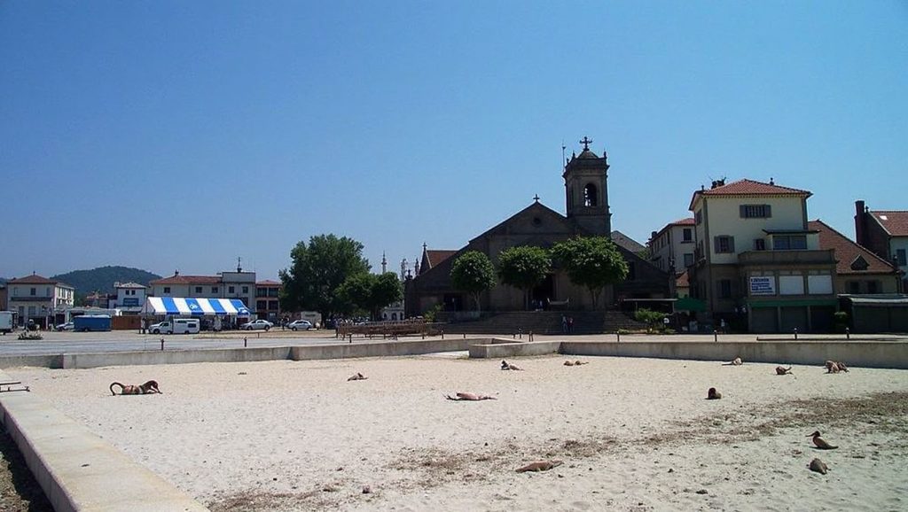 Aguas de Praia de Fontoura en Vigo (Pontevedra)