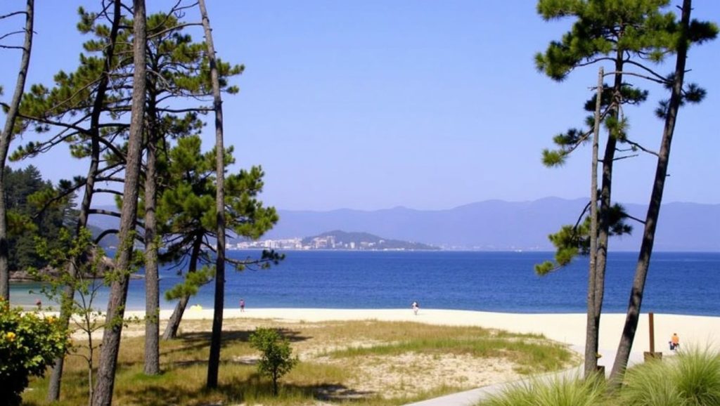 Aguas de Praia de Fornelos en Muxía (A Coruña)