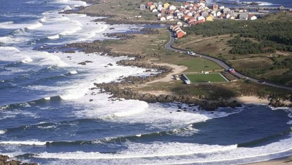 Entorno natural de Praia de Fornelos en A Coruña