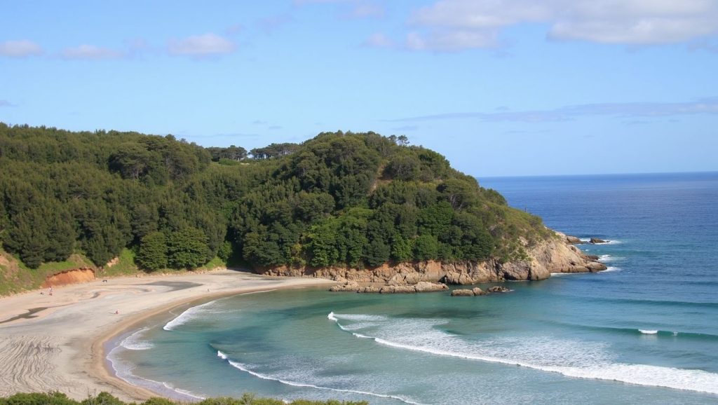 Aguas de Praia de Fornos en Cariño (A Coruña)