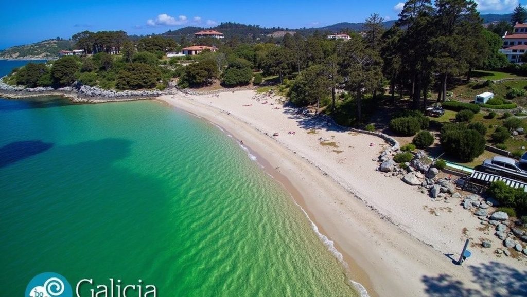 Panorámica de Praia de Francón, Pontevedra