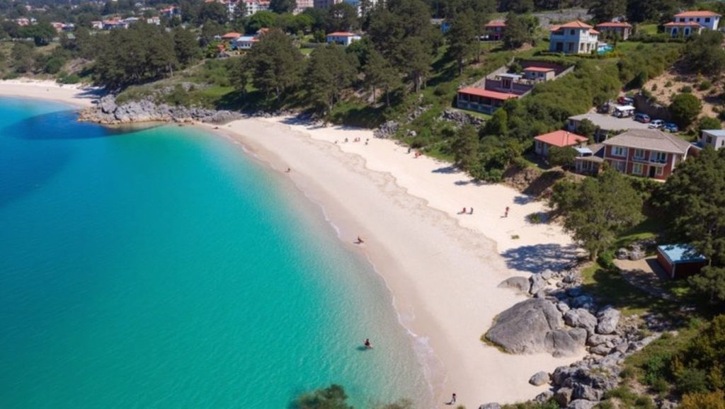 Arena de Praia de Francón, Cangas de Morrazo (Pontevedra)
