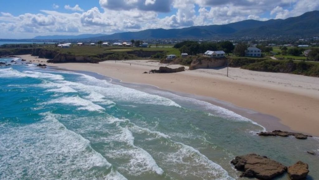Panorámica de Praia de Lóngara, Lugo