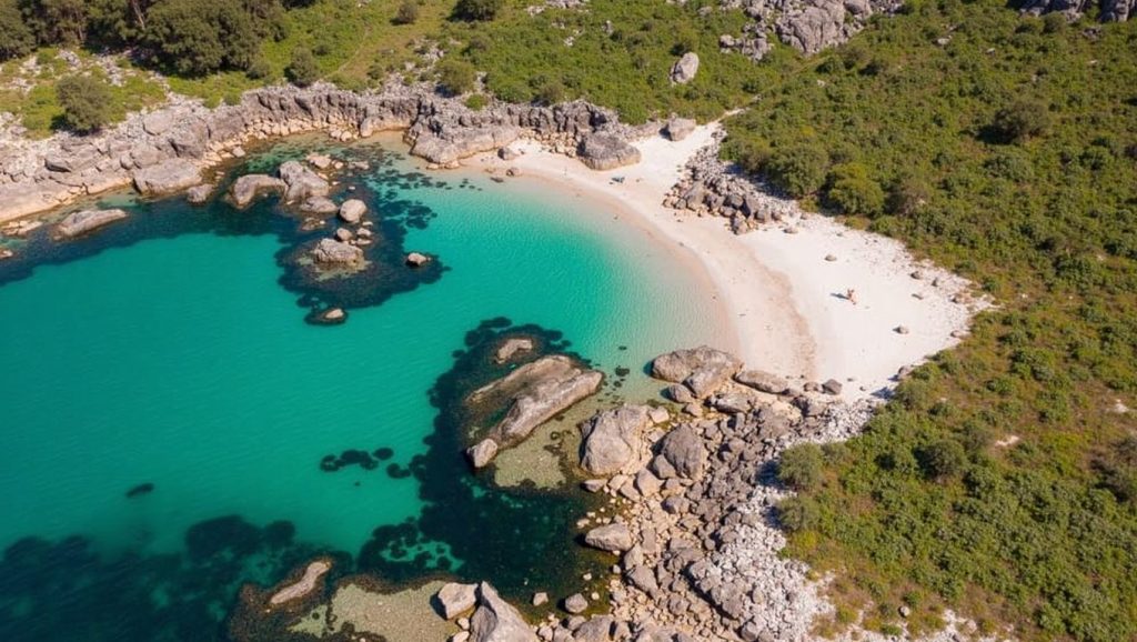 Praia de Lagoelas en Cangas de Morrazo (Pontevedra)