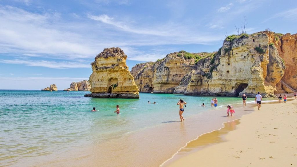 Aguas de Praia de Lagos en Ribeira (Pontevedra)