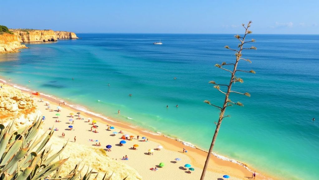 Entorno natural de Praia de Lagos en Pontevedra