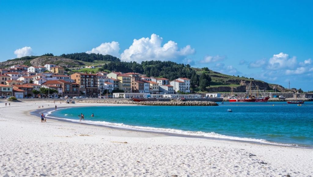 Praia de Laxe en Laxe (A Coruña)