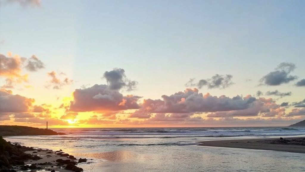Aguas de Praia de Lires en Cee (A Coruña)