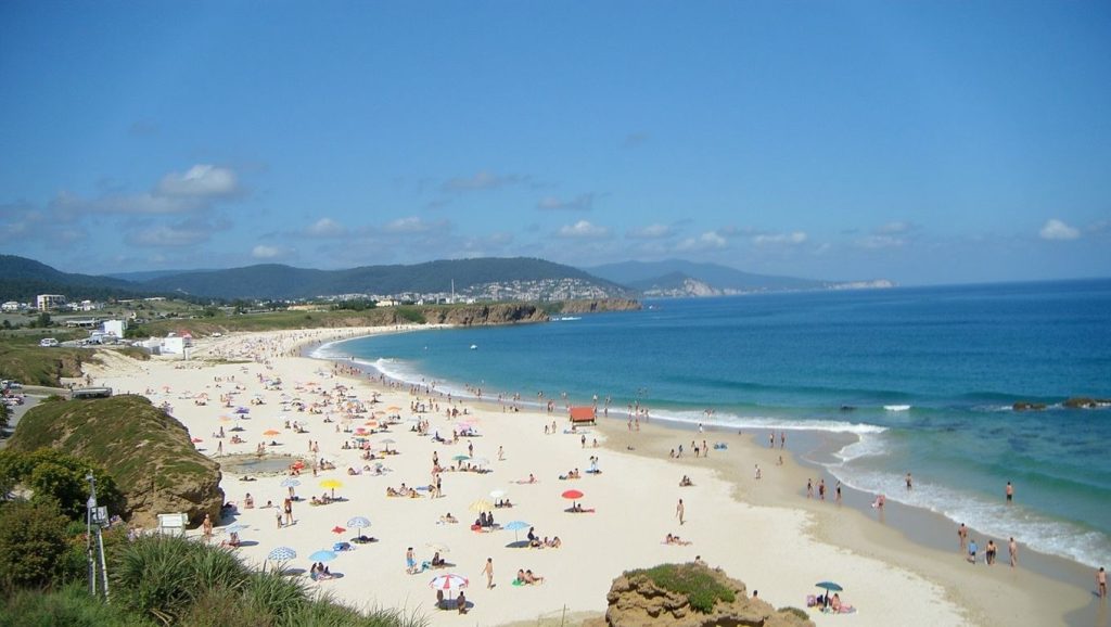 Panorámica de Praia de Llas, Lugo