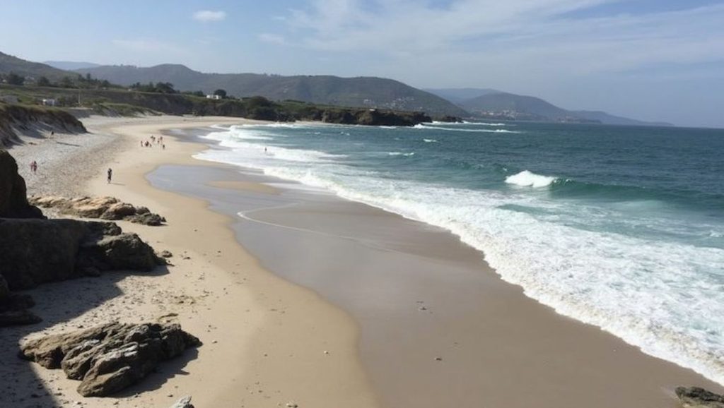 Aguas de Praia de Llas en Foz (Lugo)