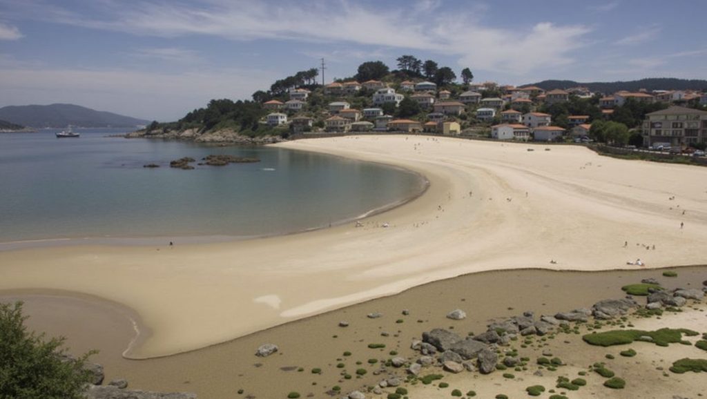 Arena de Praia de Loira, Marín (Pontevedra)