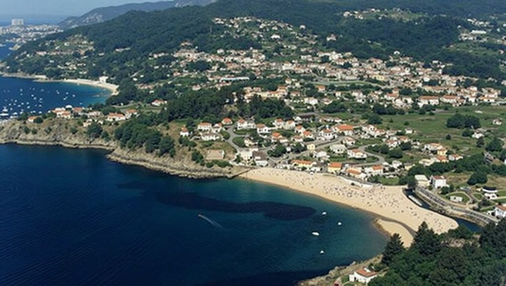 Entorno natural de Praia de Loira en Pontevedra