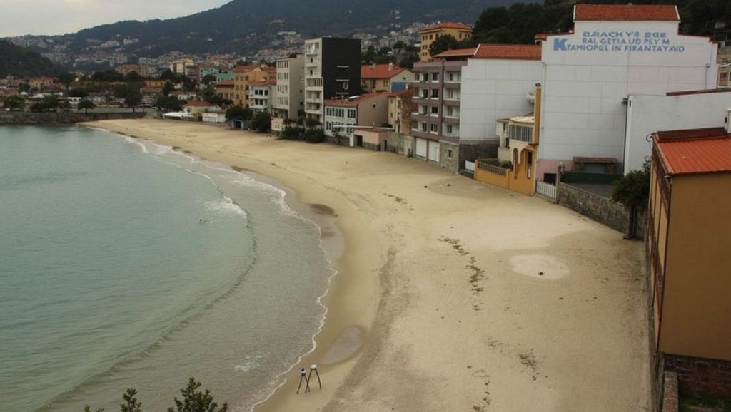 Panorámica de Praia de Loureiro, Pontevedra