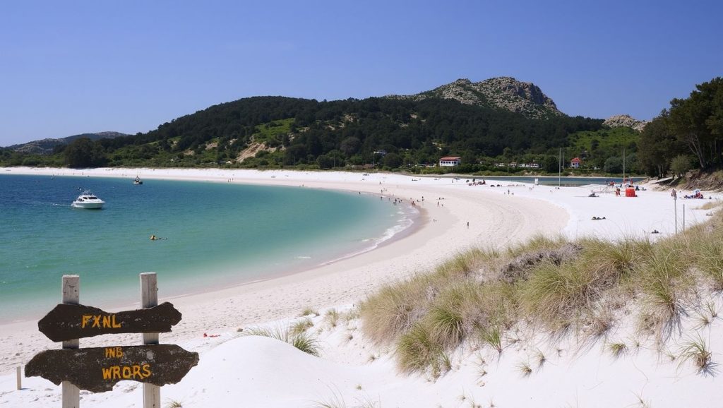 Arena de Praia de Loureiro, Bueu (Pontevedra)