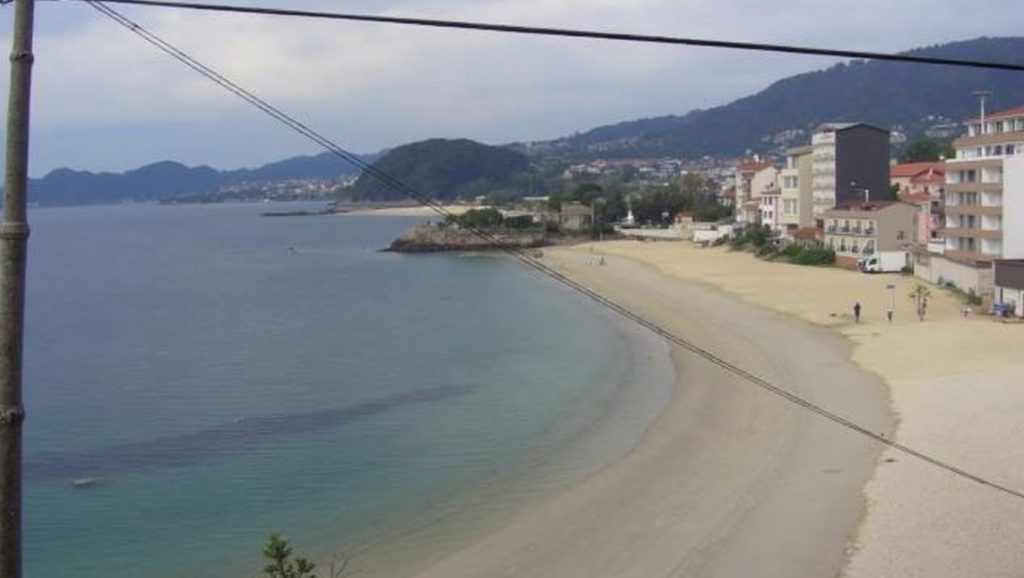 Entorno natural de Praia de Loureiro en Pontevedra