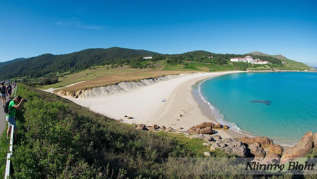 Aguas de Praia de Lourido en Muxía (A Coruña)