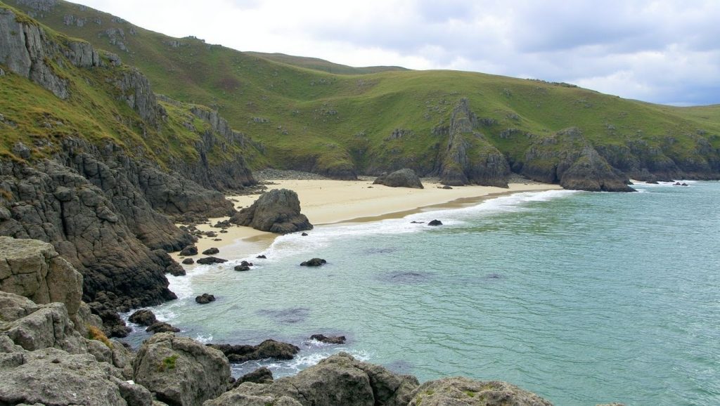 Arena de Praia de Lumebó, Galicia (A Coruña)