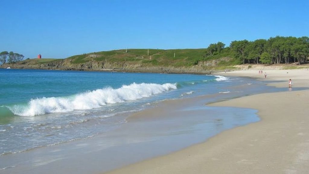 Costa de Praia de Melide en Cangas de Morrazo, Pontevedra