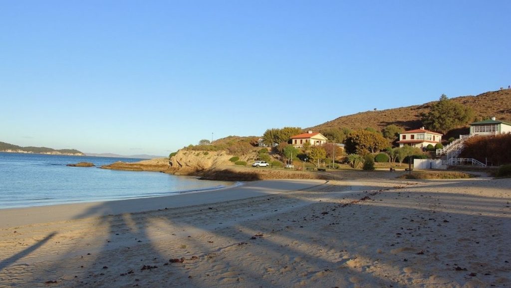 Arena de Praia de Melide, Cangas de Morrazo (Pontevedra)
