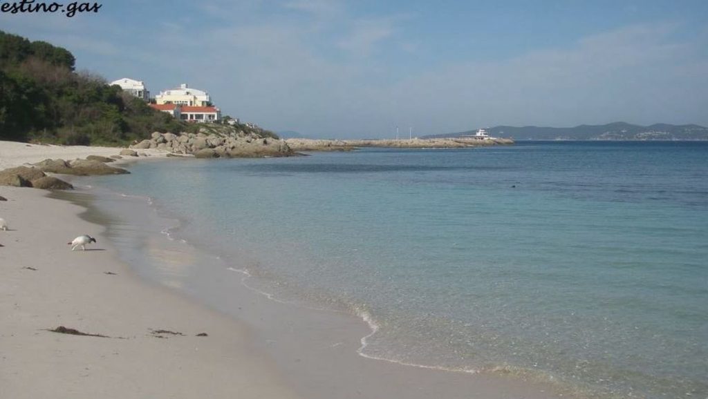 Arena de Praia de Mellide, Bueu (Pontevedra)