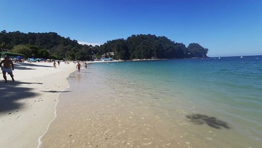 Arena de Praia de Mogor, Marín (Pontevedra)