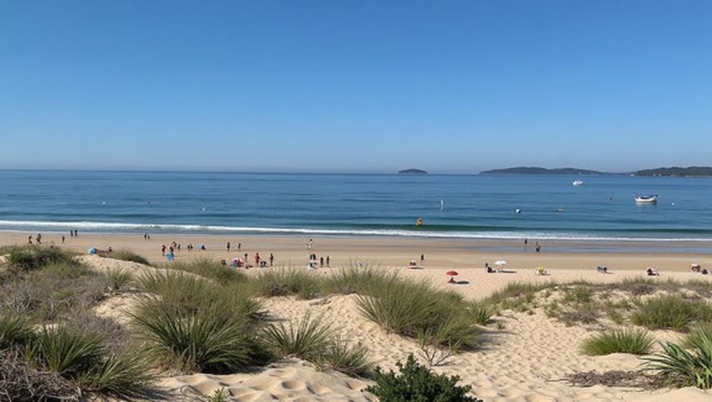 Arena de Praia de Montalbo, Sanxenxo (Pontevedra)