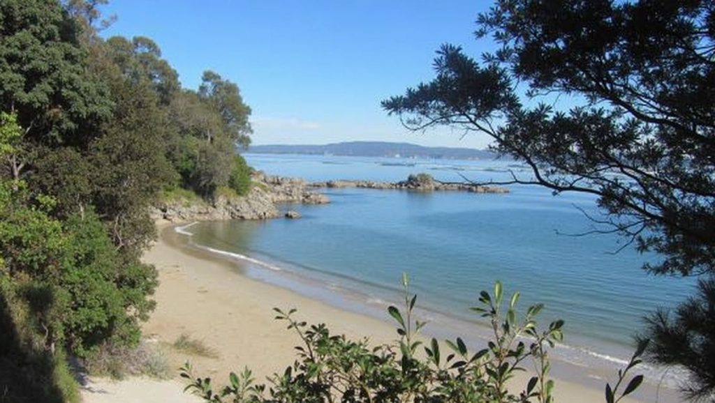 Praia de Morazón en Sada (A Coruña)