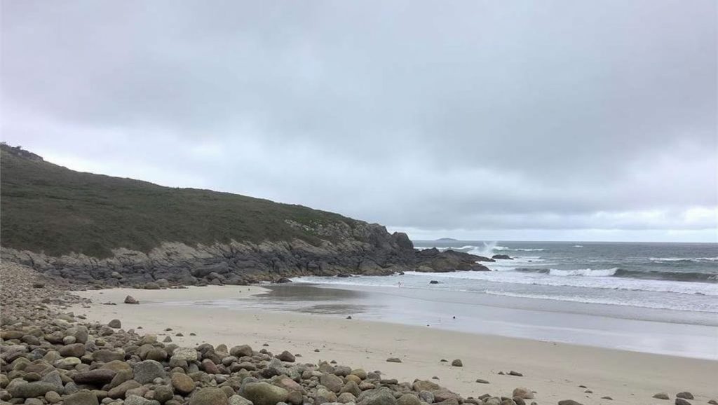 Praia de Moreira en Muxía (A Coruña)