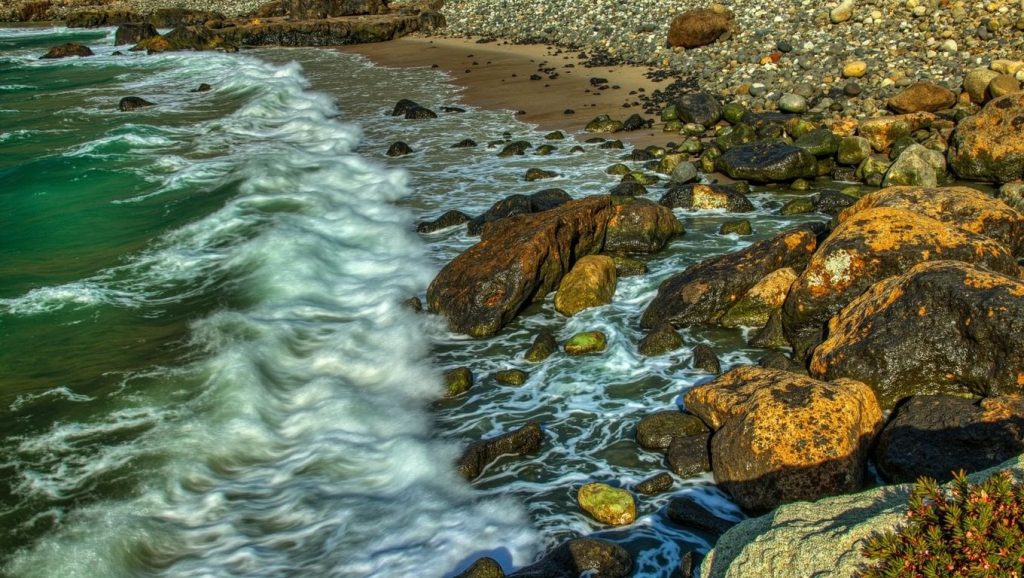 Panorámica de Praia de Muiñelo, Lugo