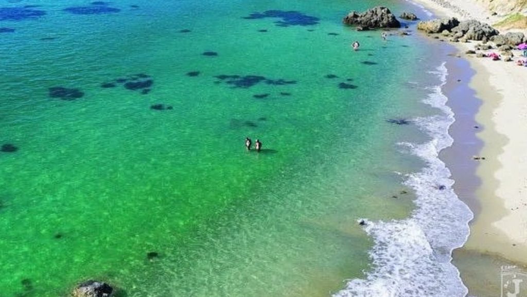 Entorno natural de Praia de Muiñelo en Lugo