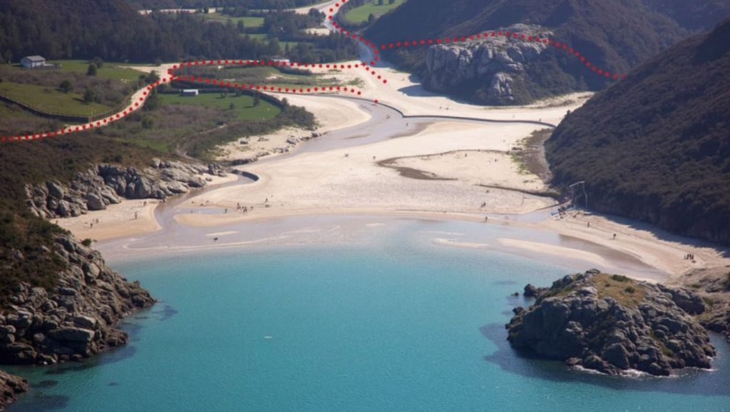 Arena de Praia de Niñóns, Ponteceso (A Coruña)