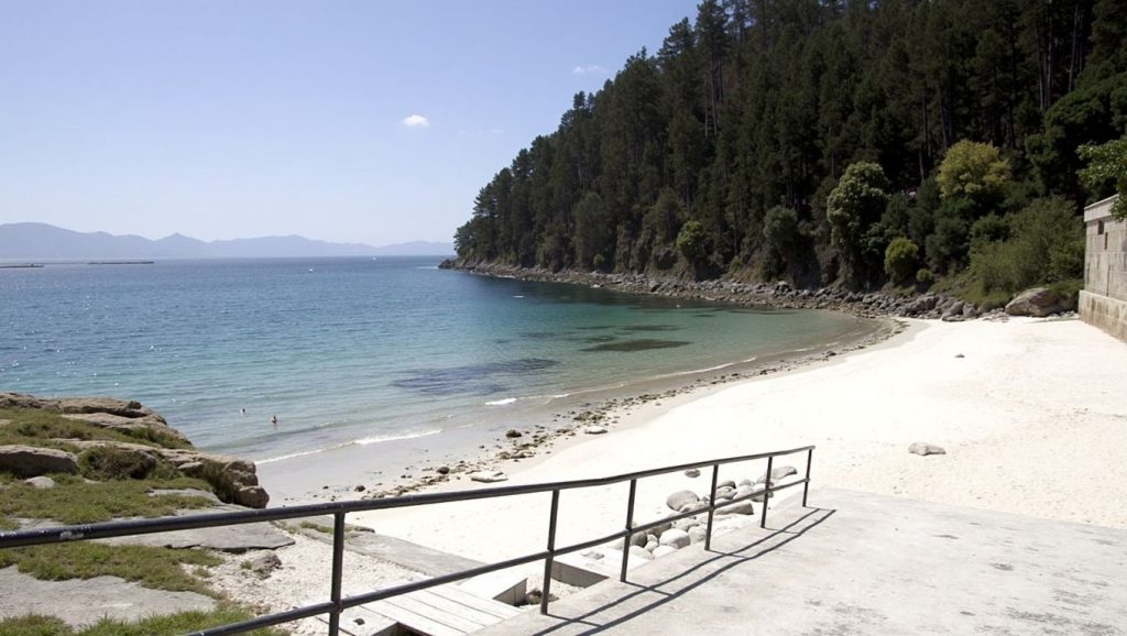 Praia de Pampaido en Sanxenxo (Pontevedra)