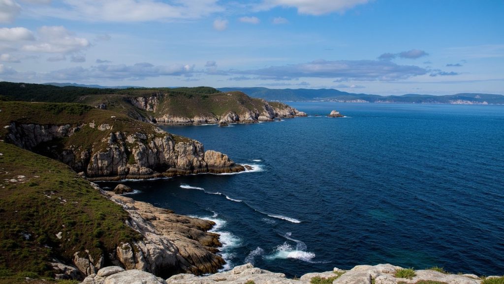 Panorámica de Praia de Paraños, Lugo