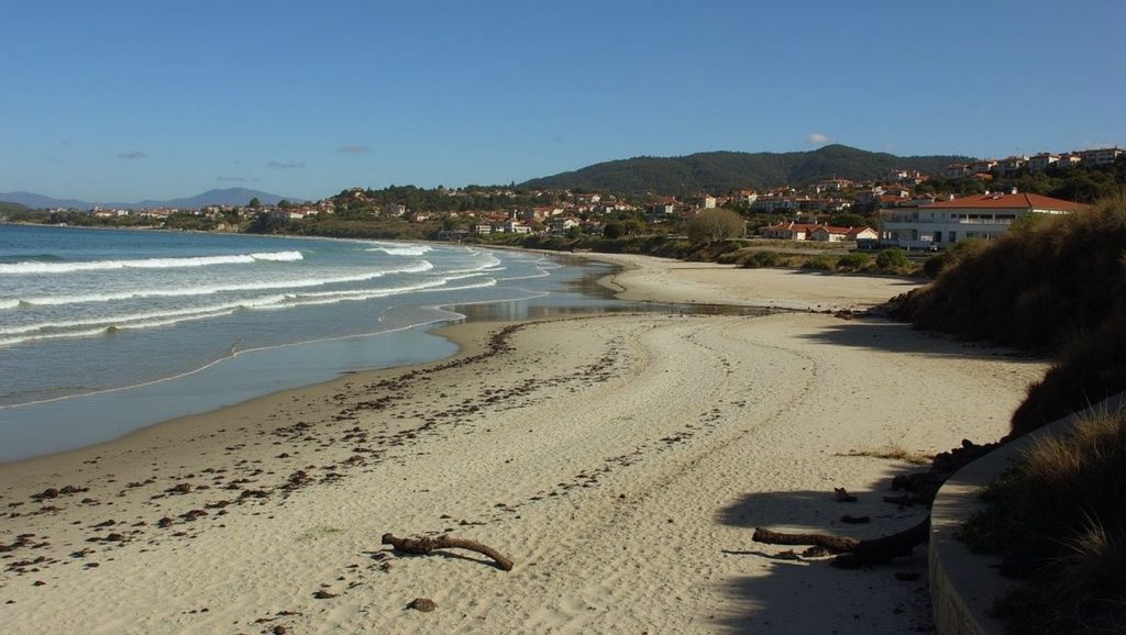 Praia de Patos en Nigrán (Pontevedra)