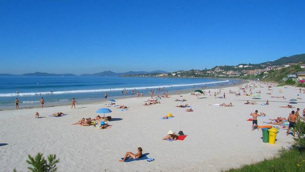 Panorámica de Praia de Patos, Pontevedra