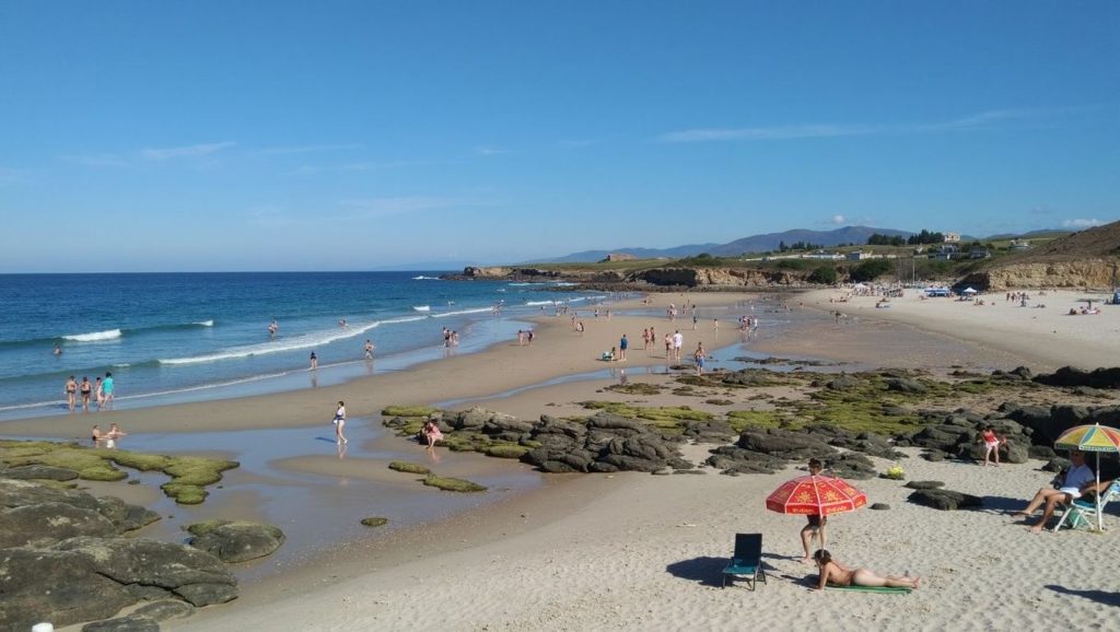 Panorámica de Praia de Peizás, Lugo