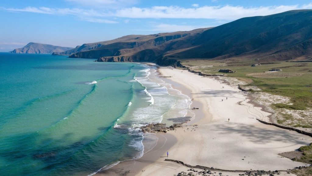 Entorno natural de Praia de Penencia en A Coruña