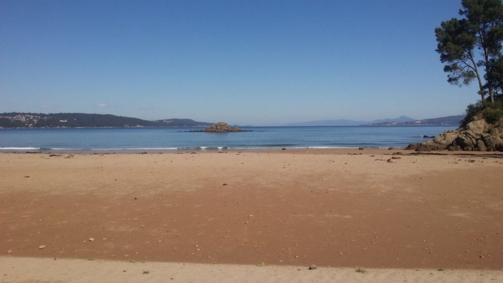 Entorno natural de Praia de Perbes en A Coruña