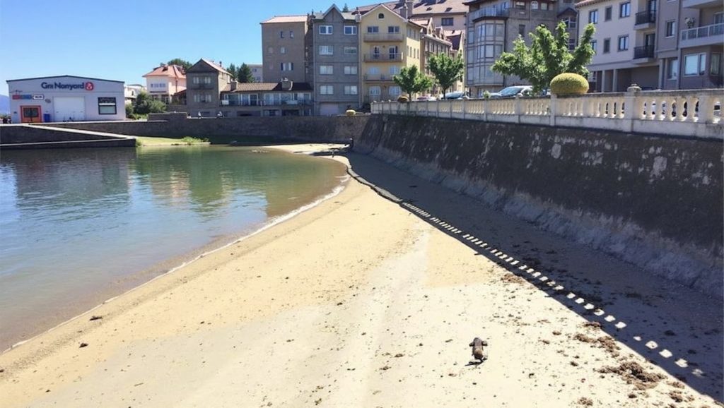 Panorámica de Praia de Pescadoira, Pontevedra