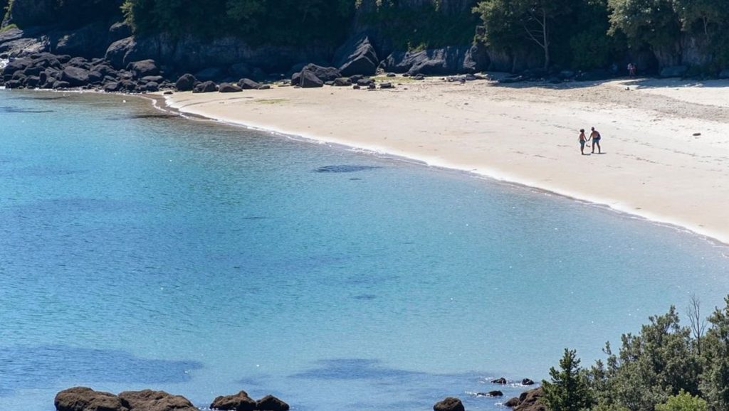 Costa de Praia de Pinténs en Cangas de Morrazo, Pontevedra