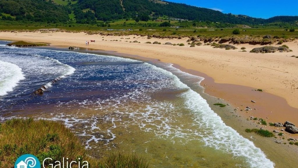 Aguas de Praia de Ponzos en Galicia (A Coruña)